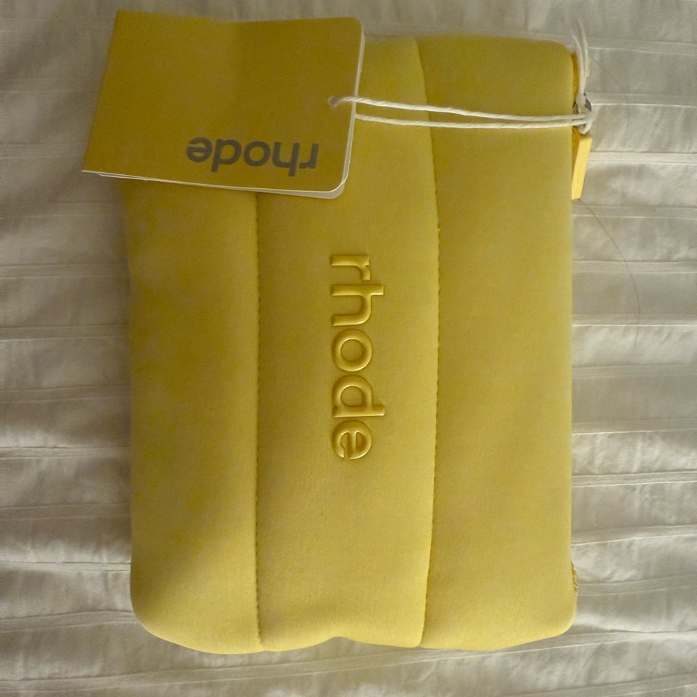 Rhode Skin Soft Yellow Pouch
